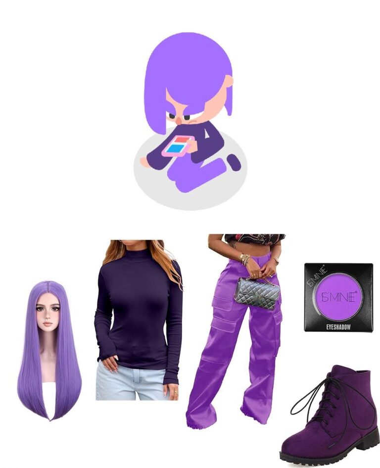 Lily from Duolingo DIY Costume Guide: Ultimate Cartoon Cosplay Tutorial 8 Lily from Duolingo DIY Costume Guide: Ultimate Cartoon Cosplay Tutorial