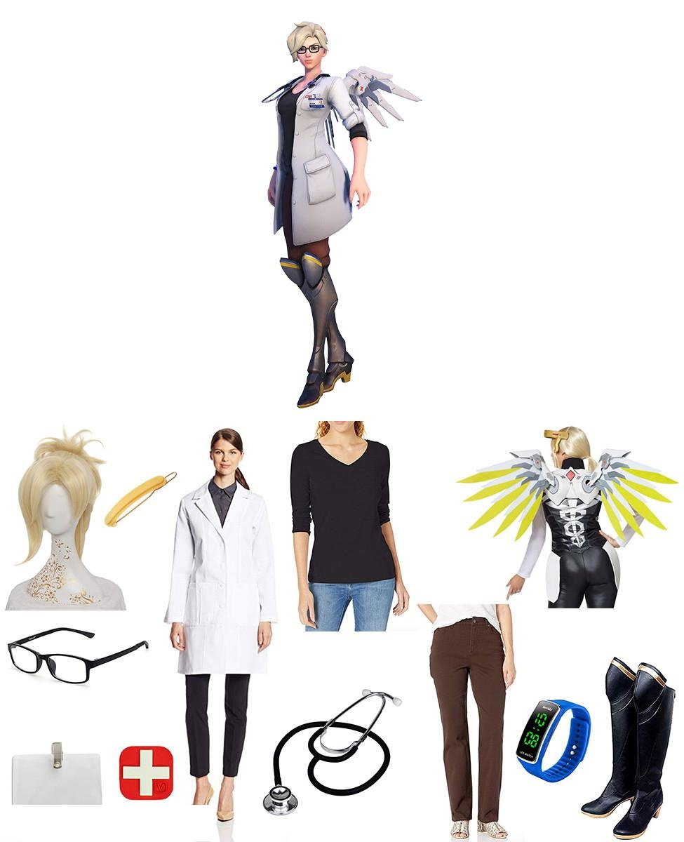 Dr. Angela Ziegler Mercy DIY Cosplay Costume Guide 1 Dr. Angela Ziegler Mercy DIY Cosplay Costume Guide