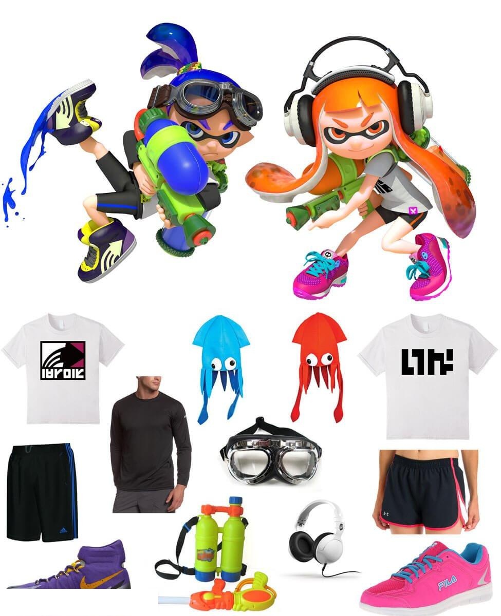 DIY Splatoon Inkling Cosplay Costume Guide 1 DIY Splatoon Inkling Cosplay Costume Guide