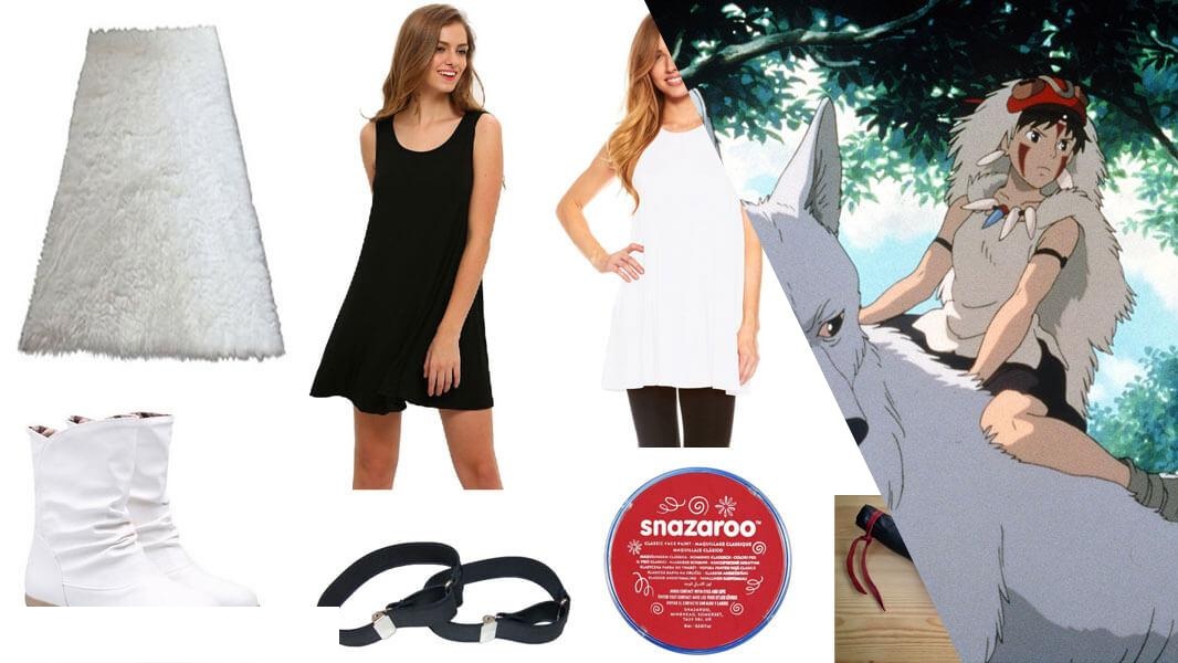 DIY Princess Mononoke Costume Guide: Easy San Cosplay 2 DIY Princess Mononoke Costume Guide: Easy San Cosplay