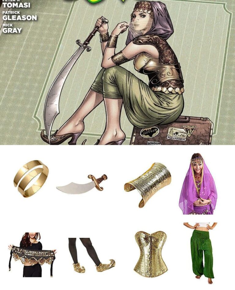 DIY Bombshell Talia al Ghul Costume Guide 4 DIY Bombshell Talia al Ghul Costume Guide