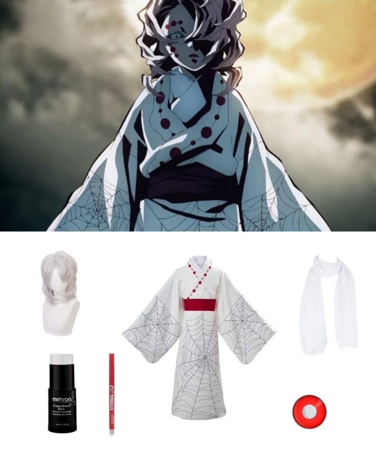 Rui Demon Slayer Cosplay Costume Guide: DIY Lower Moon Five Look 9 Rui Demon Slayer Cosplay Costume Guide: DIY Lower Moon Five Look