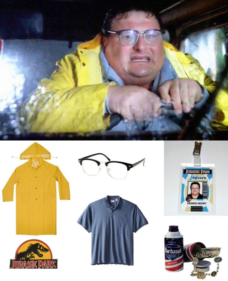 Dennis Nedry DIY Costume Guide: Easy Jurassic Park Cosplay