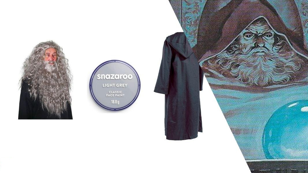 Orb Pondering Wizard DIY Costume Guide