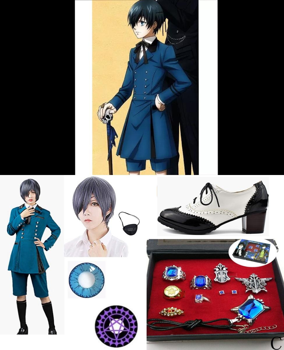 Ciel Phantomhive Cosplay Costume Guide: Complete Black Butler Outfit 1 Ciel Phantomhive Cosplay Costume Guide: Complete Black Butler Outfit