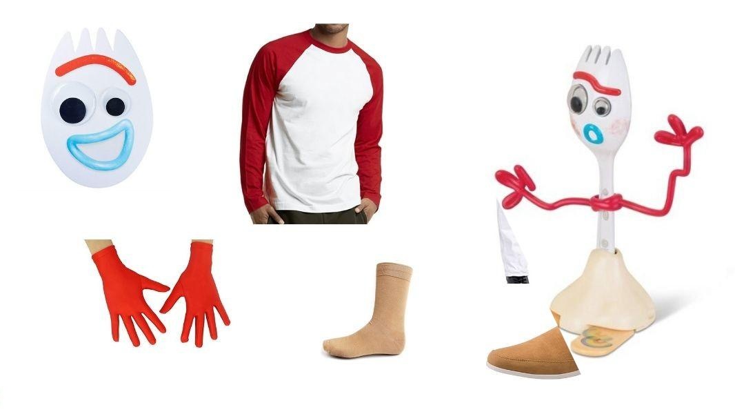 Forky Toy Story 4 DIY Costume Guide 8 Forky Toy Story 4 DIY Costume Guide