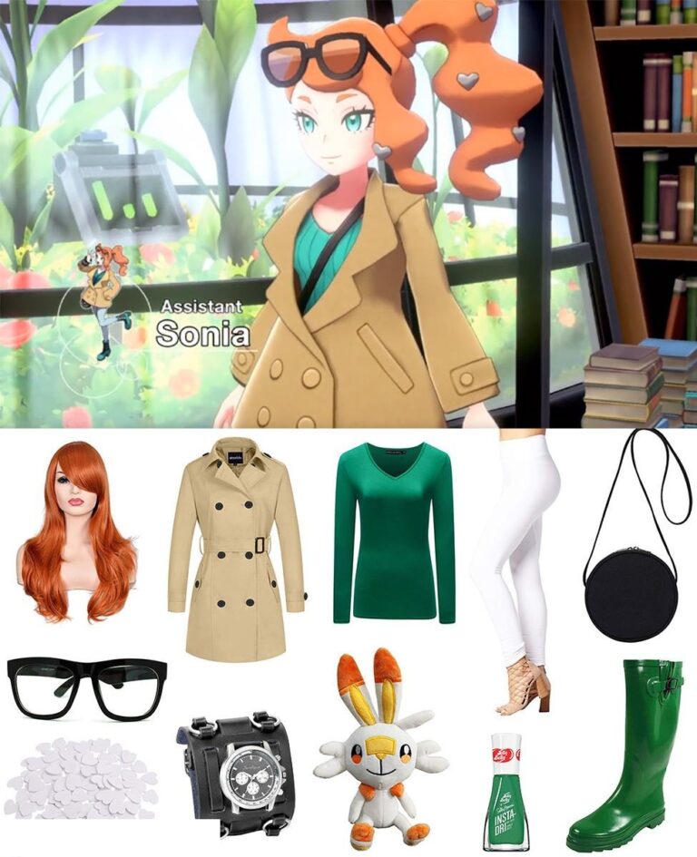 Sonia Pokemon Sword and Shield Cosplay Costume Guide 6 Sonia Pokemon Sword and Shield Cosplay Costume Guide