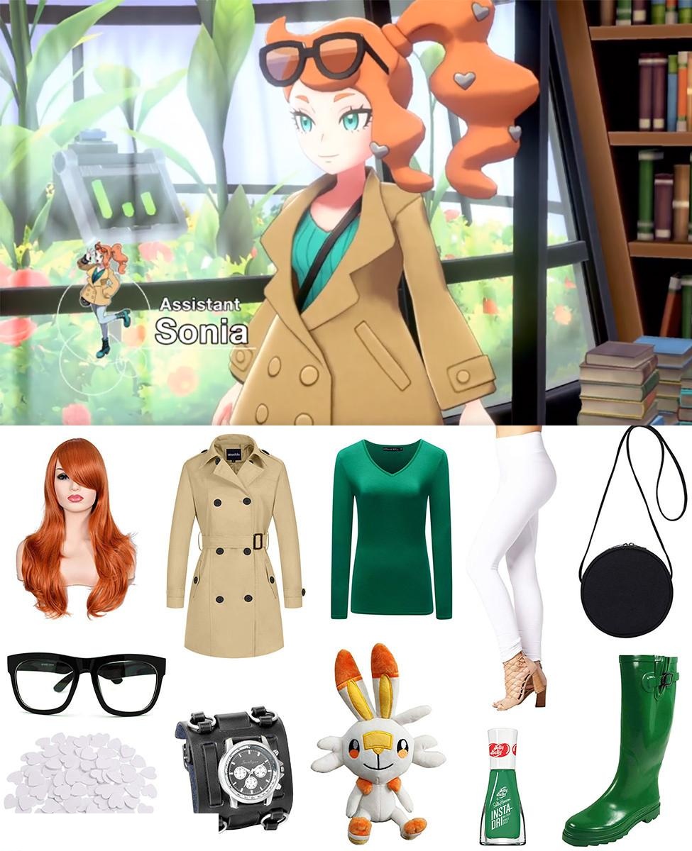 Sonia Pokemon Sword and Shield Cosplay Costume Guide