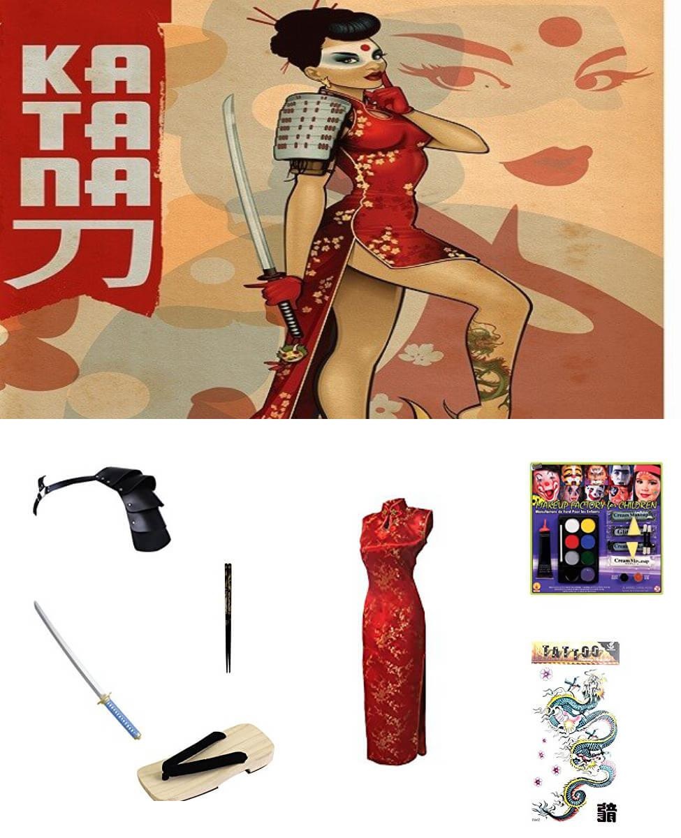 Bombshell Katana DIY Costume Guide 1 Bombshell Katana DIY Costume Guide