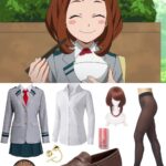 Ochaco Uraraka School Uniform Cosplay Costume Guide 7 Ochaco Uraraka School Uniform Cosplay Costume Guide