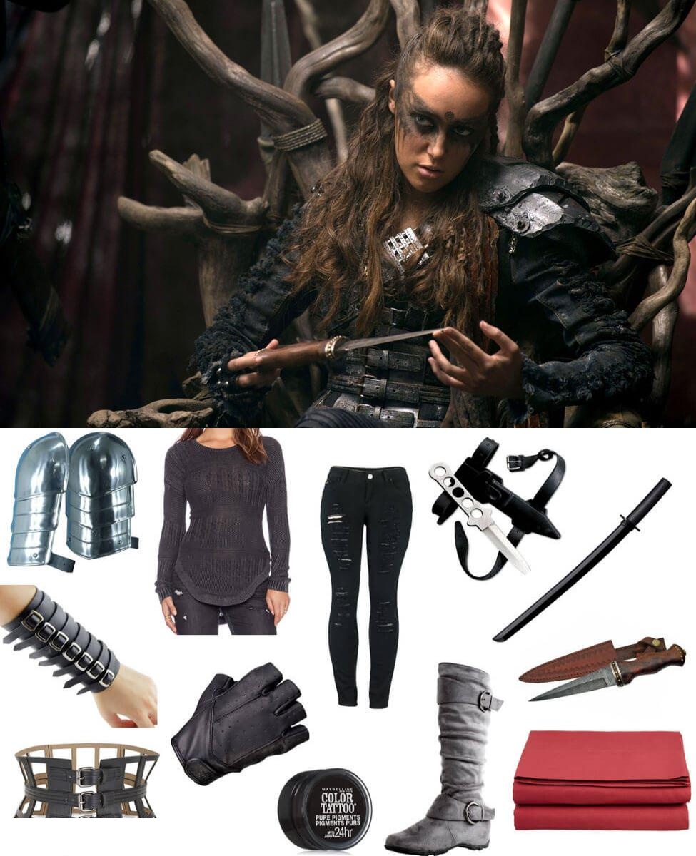 Commander Lexa DIY Costume Guide: How to Cosplay the Grounder Leader 1 Commander Lexa DIY Costume Guide: How to Cosplay the Grounder Leader