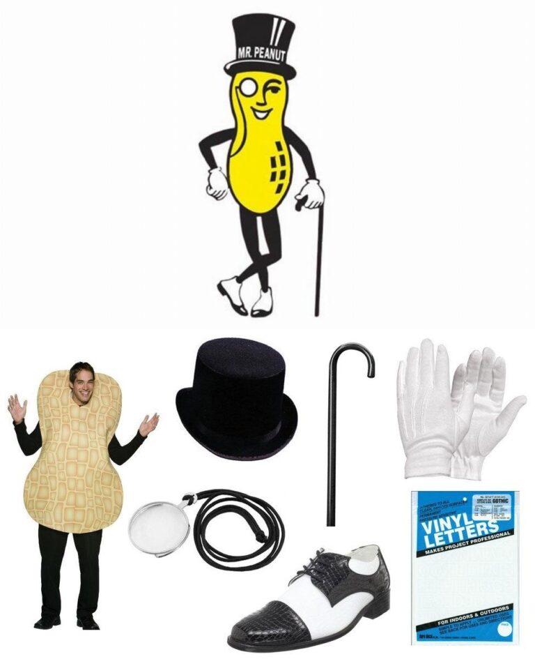DIY Mr. Peanut Costume Guide: Easy Cosplay Step-by-Step 1 DIY Mr. Peanut Costume Guide: Easy Cosplay Step-by-Step