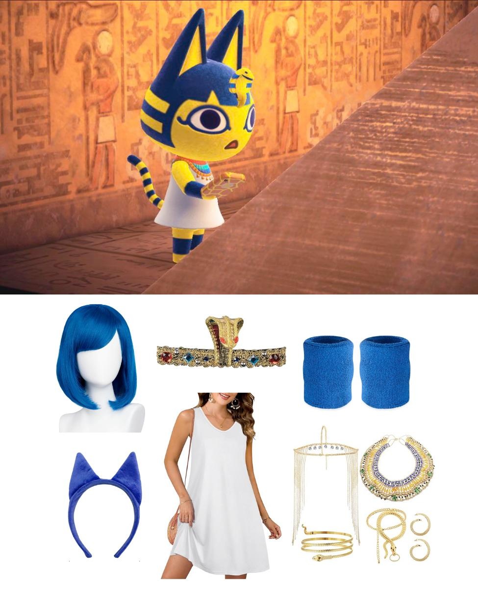 Ankha Animal Crossing Cosplay Costume Guide 1 Ankha Animal Crossing Cosplay Costume Guide