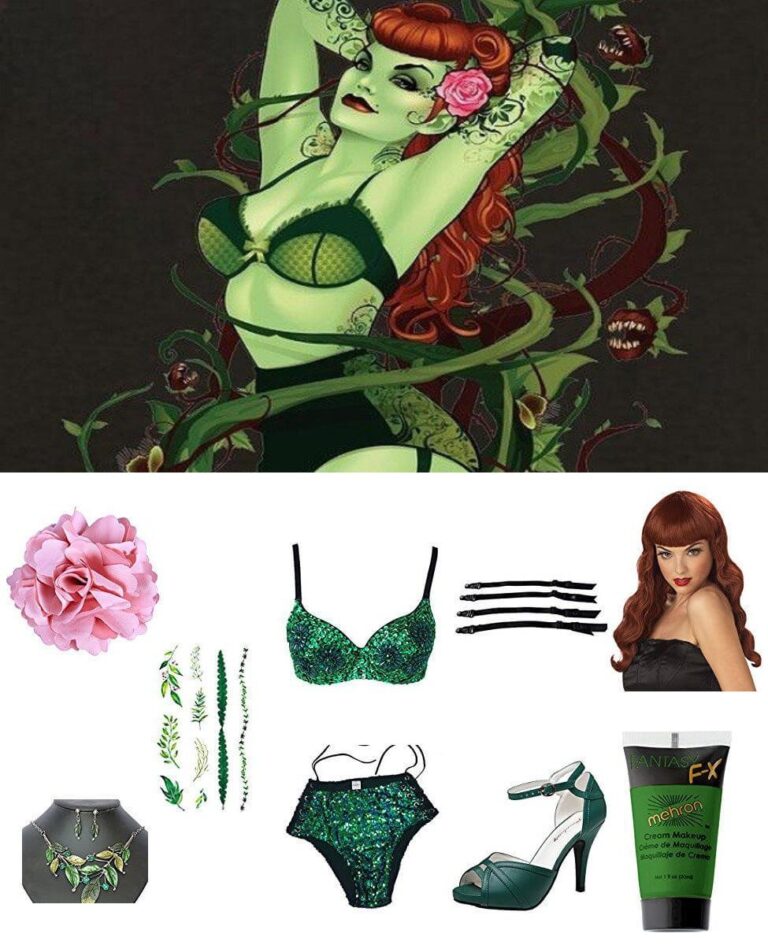 Bombshell Poison Ivy DIY Costume Guide