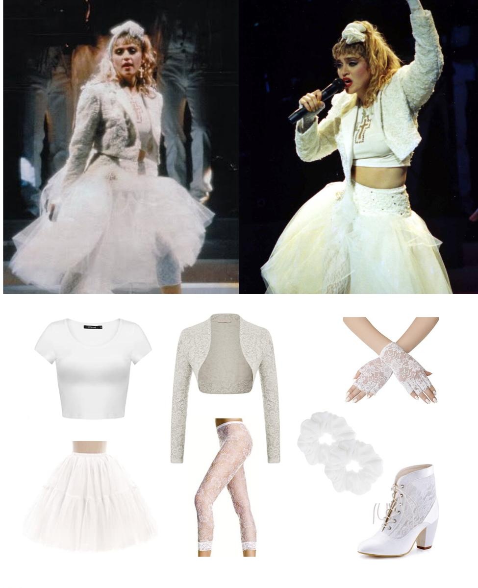 Madonna from The Virgin Tour Costume Guide 1 Madonna from The Virgin Tour Costume Guide