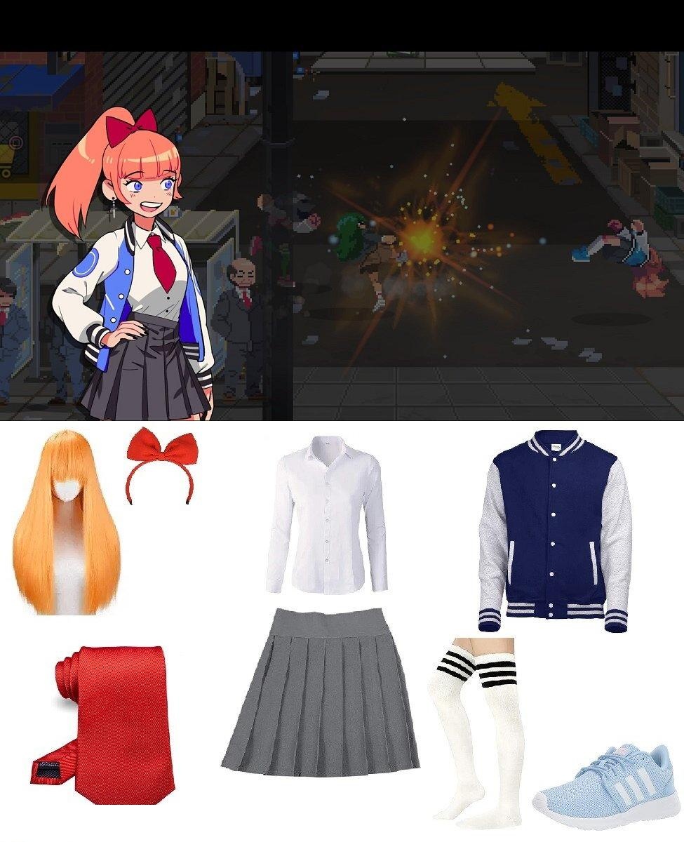 Kyoko River City Girls Cosplay Costume Guide 1 Kyoko River City Girls Cosplay Costume Guide
