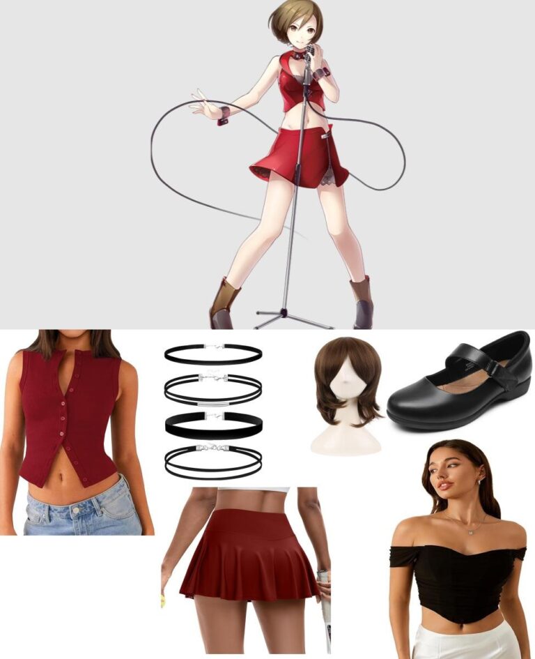 Meiko Vocaloid DIY Cosplay Costume Guide 3 Meiko Vocaloid DIY Cosplay Costume Guide