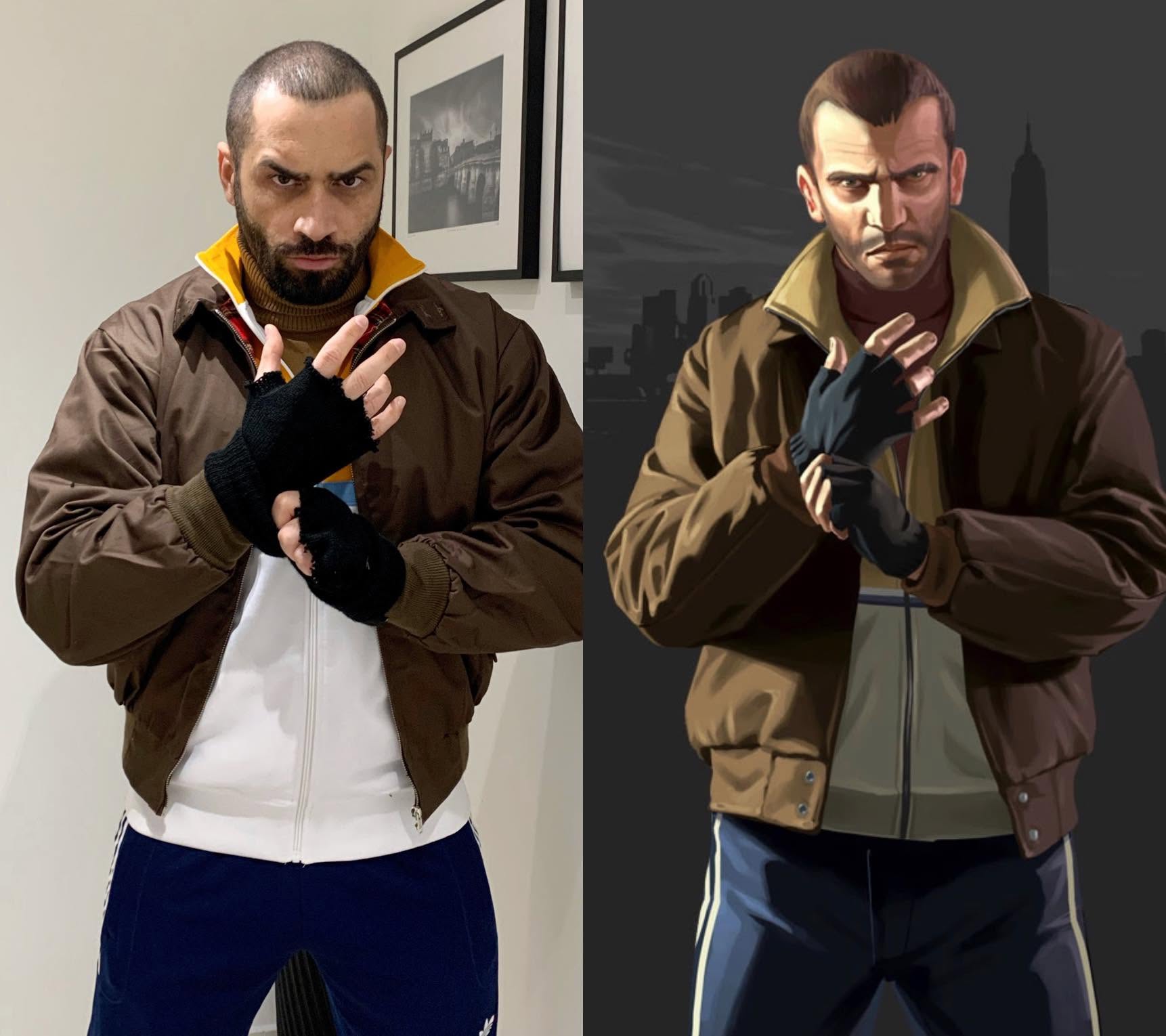 DIY Niko Bellic Costume Guide: Grand Theft Auto 4 Cosplay 14 No photo description available.