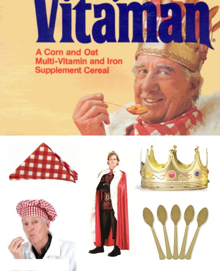 King Vitaman DIY Costume Guide 3 King Vitaman DIY Costume Guide