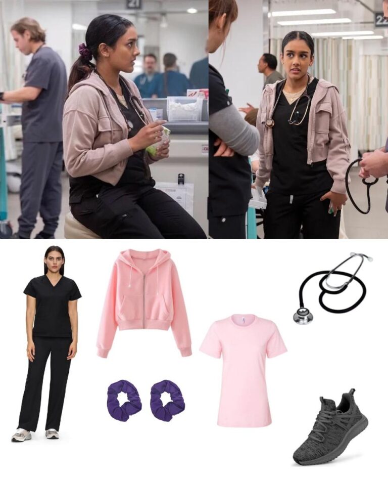 Dr. Victoria Javadi from The Pitt Cosplay Costume Guide 3 Dr. Victoria Javadi from The Pitt Cosplay Costume Guide
