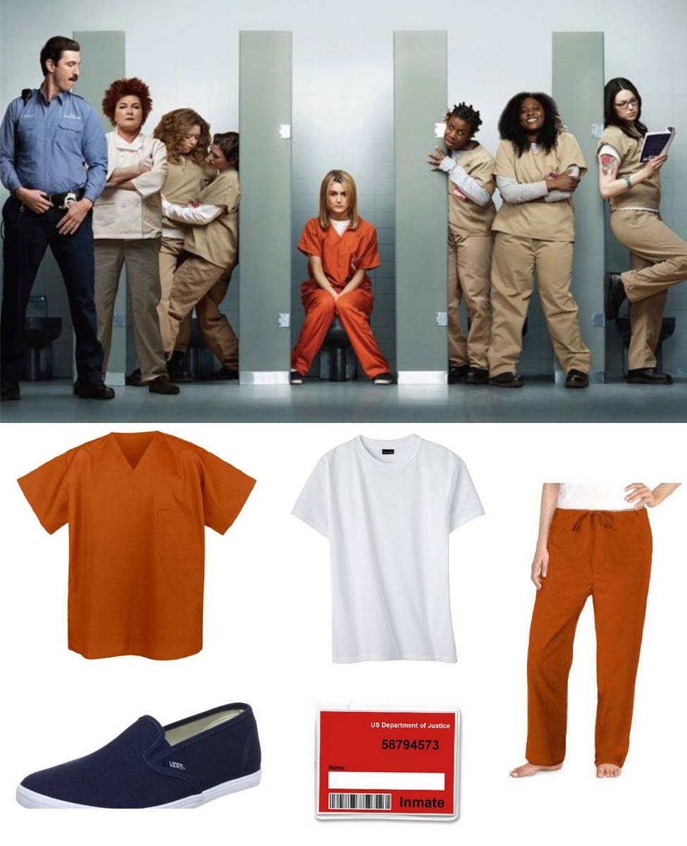 Piper Chapman DIY Costume Guide: Step-by-Step Litchfield Prison Look 1 Piper Chapman DIY Costume Guide: Step-by-Step Litchfield Prison Look