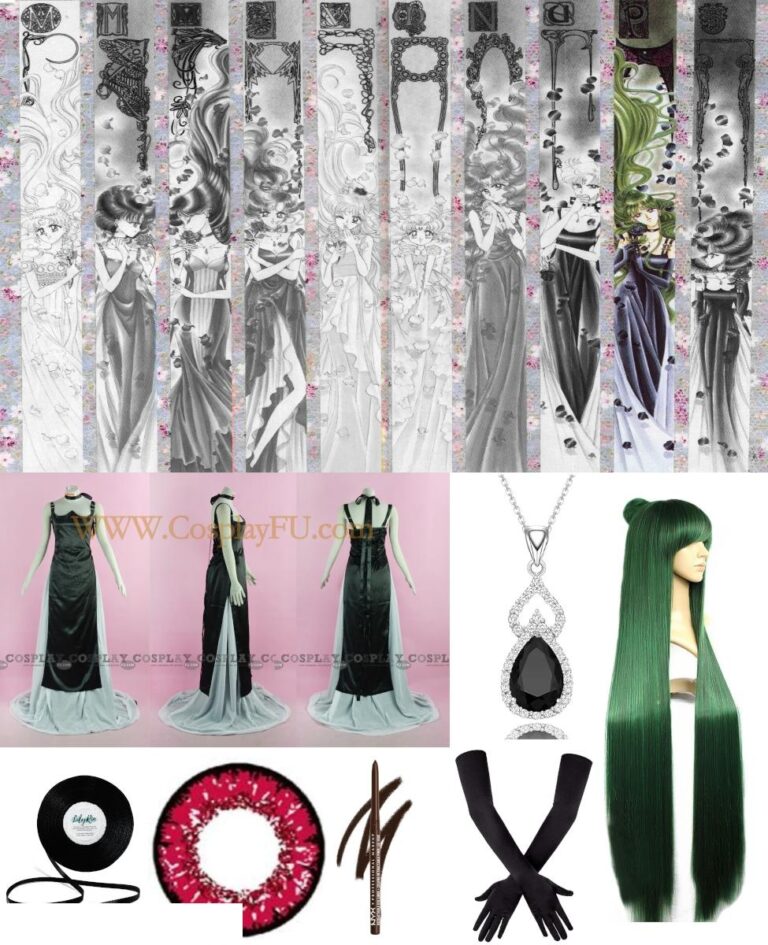 Princess Pluto Cosplay Costume Guide: DIY Sailor Moon Royal Outfit 1 Princess Pluto Cosplay Costume Guide: DIY Sailor Moon Royal Outfit