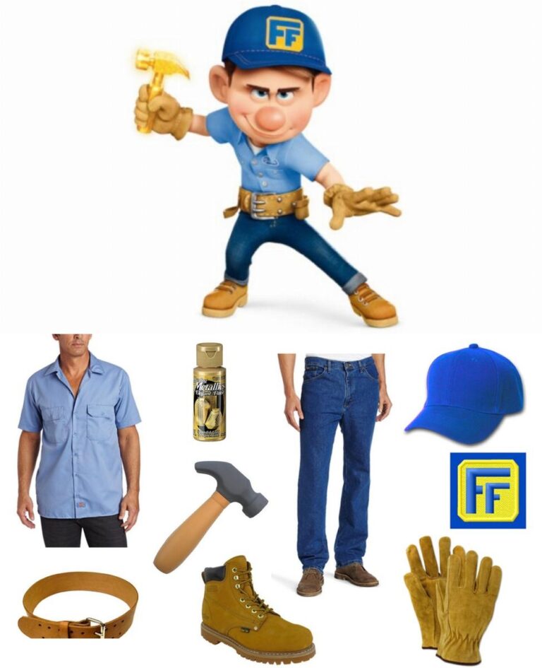 DIY Fix-It Felix Jr. Costume Guide: Easy Wreck-It Ralph Cosplay 9 DIY Fix-It Felix Jr. Costume Guide: Easy Wreck-It Ralph Cosplay