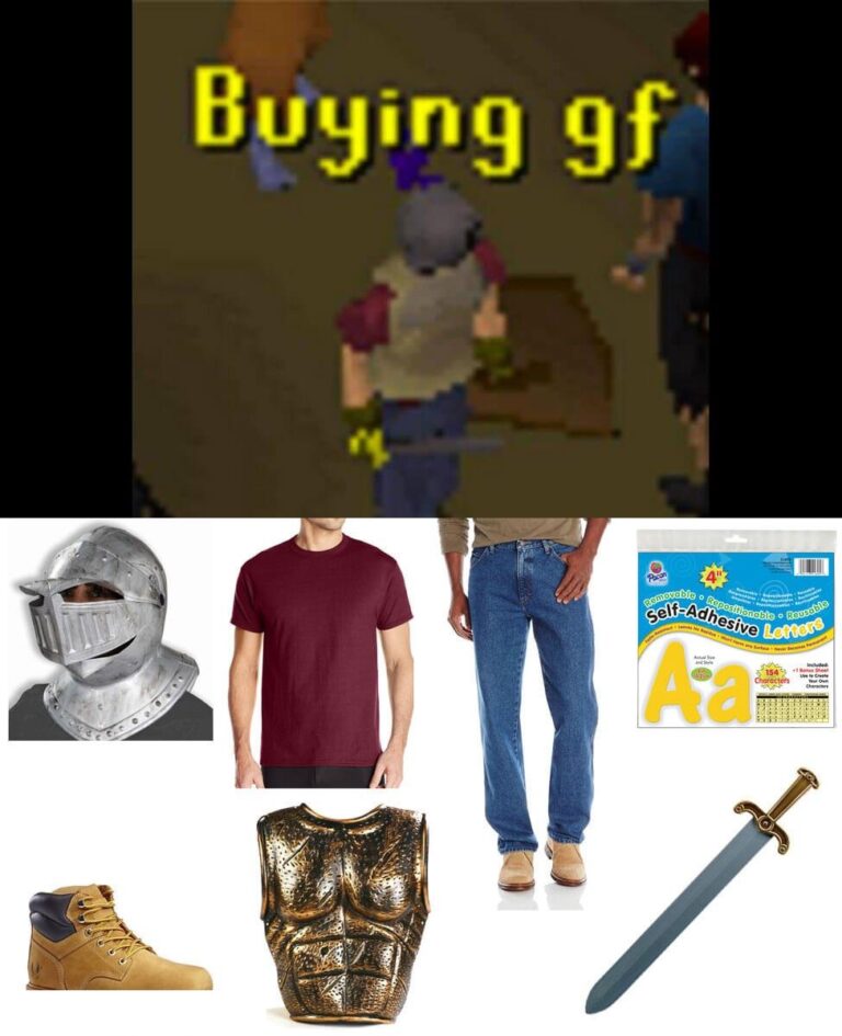 Buying GF DIY Costume Guide: Easy Old School Meme Cosplay 2 Buying GF DIY Costume Guide: Easy Old School Meme Cosplay