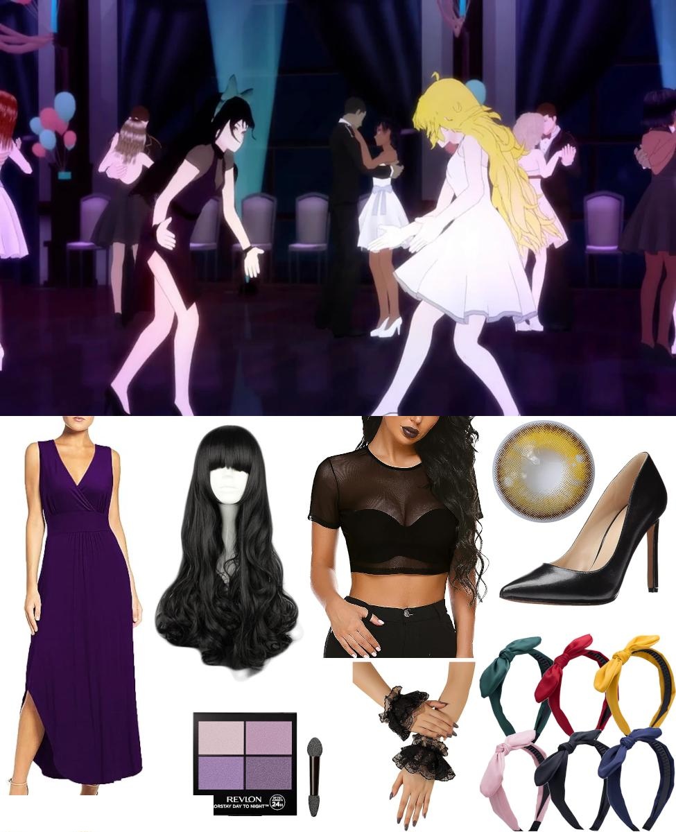 Blake Belladonna Formal Dress Cosplay Guide: RWBY Beacon Dance Costume 1 Blake Belladonna Formal Dress Cosplay Guide: RWBY Beacon Dance Costume