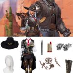 DIY Ashe Cosplay Costume Guide: Complete Overwatch Outlaw Look 2 DIY Ashe Cosplay Costume Guide: Complete Overwatch Outlaw Look