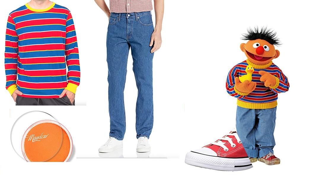 DIY Ernie Sesame Street Costume Guide