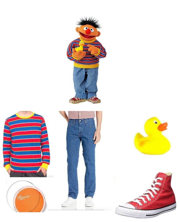 DIY Ernie Sesame Street Costume Guide