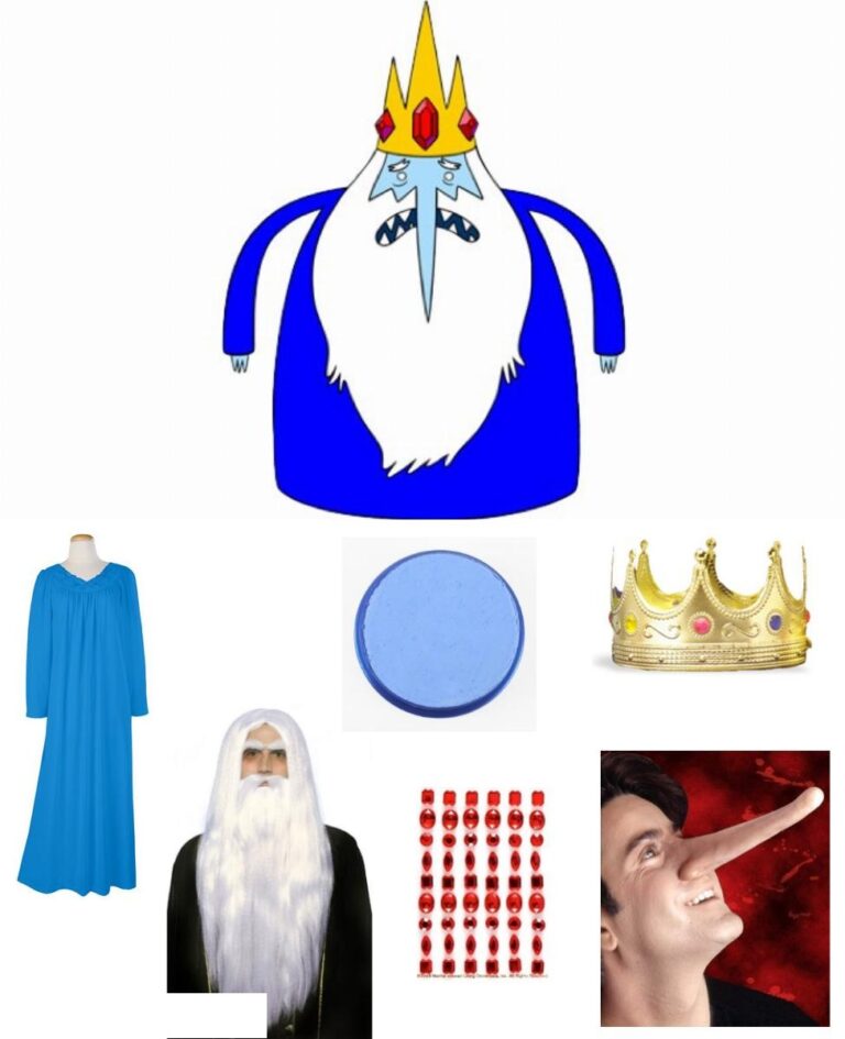 DIY Ice King Costume Guide 4 DIY Ice King Costume Guide