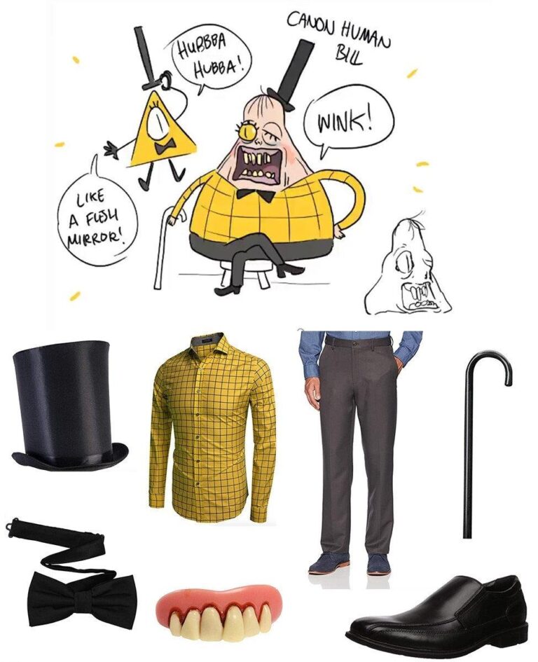 Canon Human Bill Cipher Costume Guide