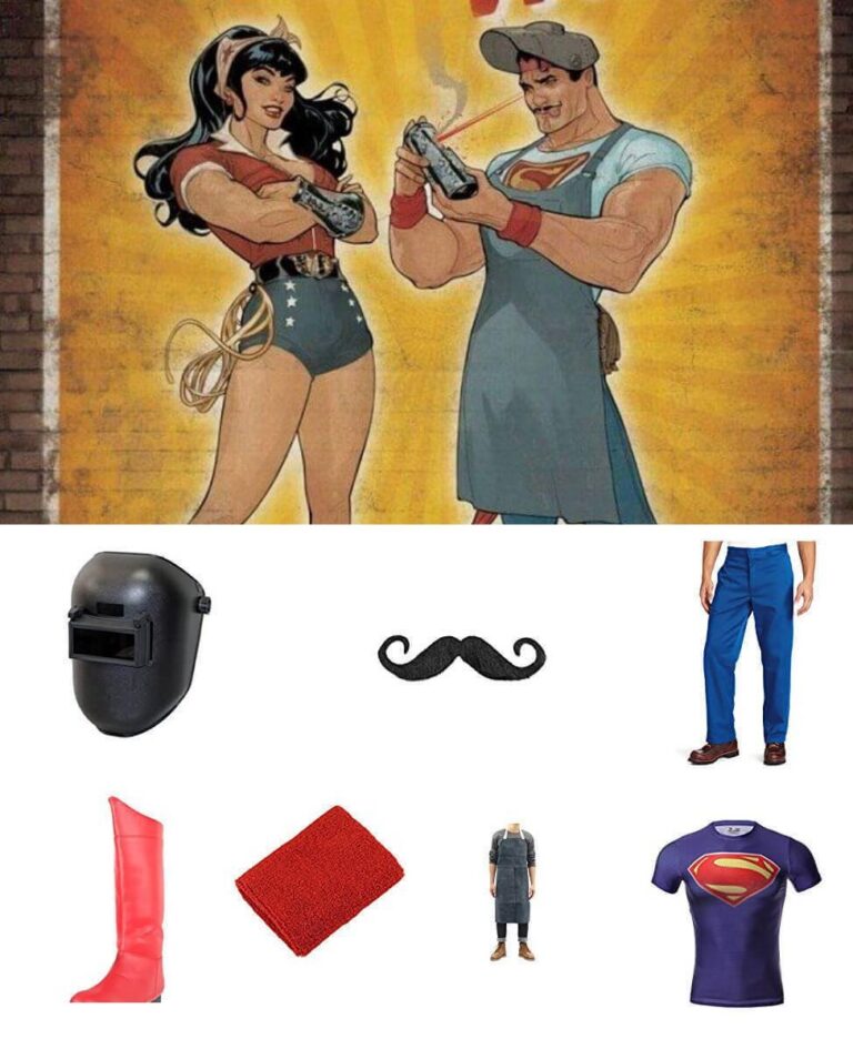 Bombshell Superman DIY Costume Guide 3 Bombshell Superman DIY Costume Guide