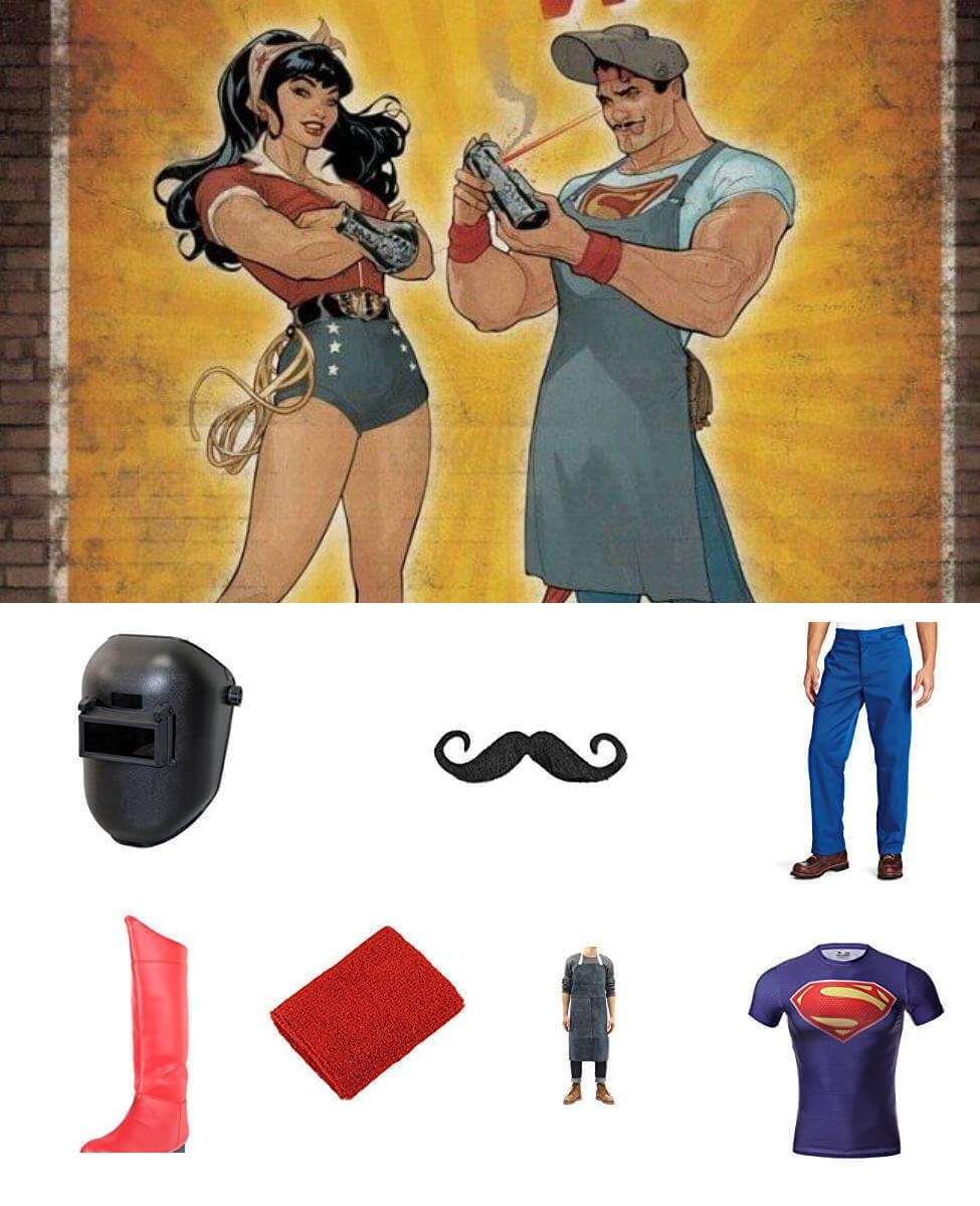 Bombshell Superman DIY Costume Guide 1 Bombshell Superman DIY Costume Guide
