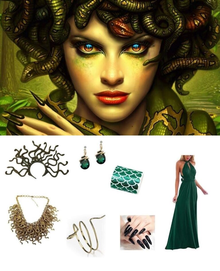 Medusa DIY Costume Guide: Snake Hair & Gown 1 Medusa DIY Costume Guide: Snake Hair & Gown