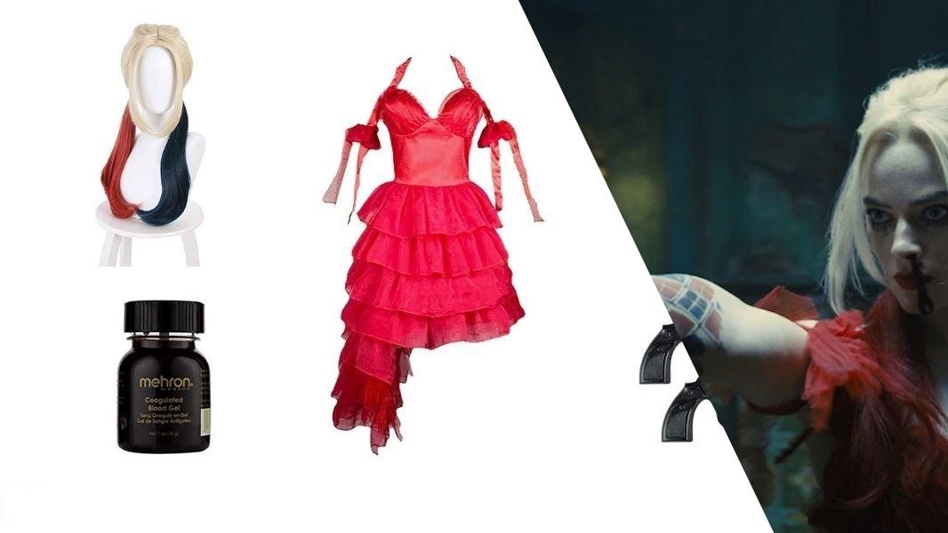 Harley Quinn Suicide Squad Red Dress Cosplay 7 Harley Quinn Suicide Squad Red Dress Cosplay