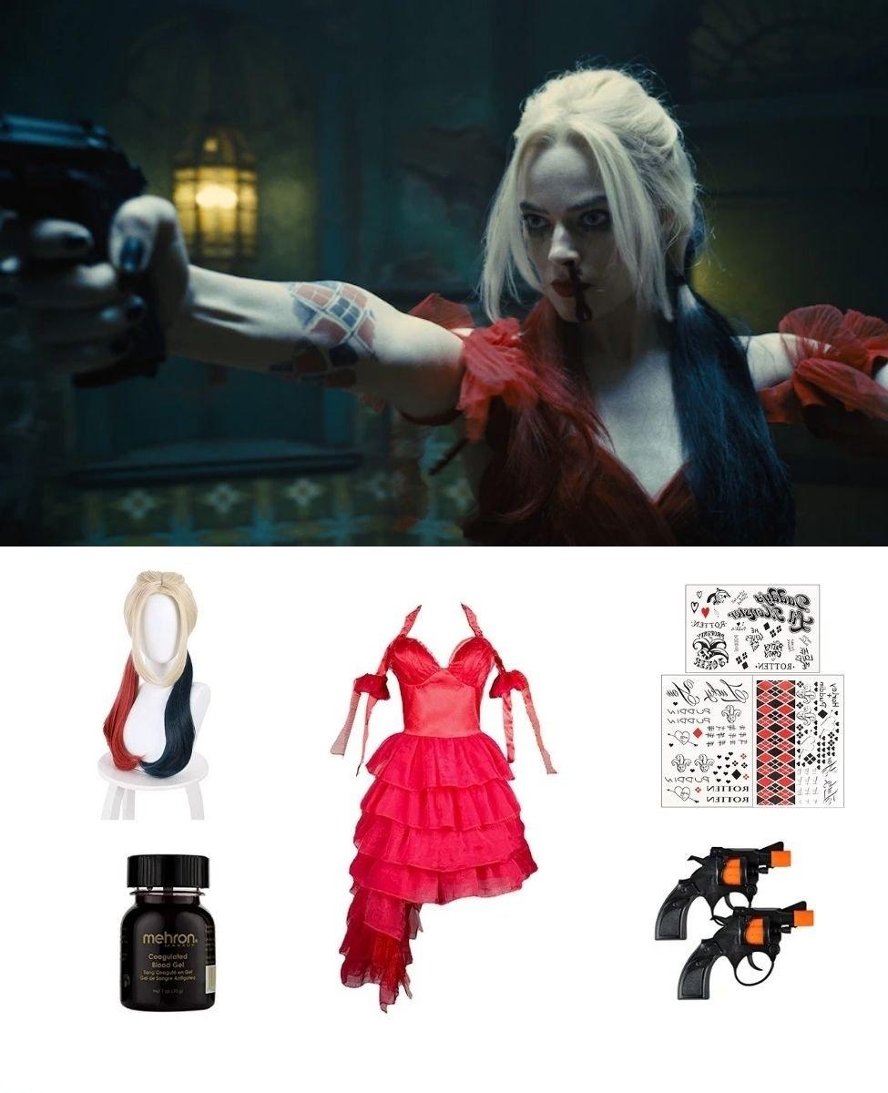Harley Quinn Suicide Squad Red Dress Cosplay 1 Harley Quinn Suicide Squad Red Dress Cosplay
