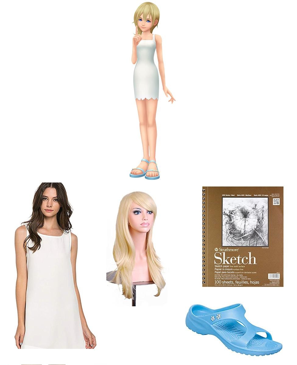 DIY Naminé Cosplay Costume Guide 1 DIY Naminé Cosplay Costume Guide