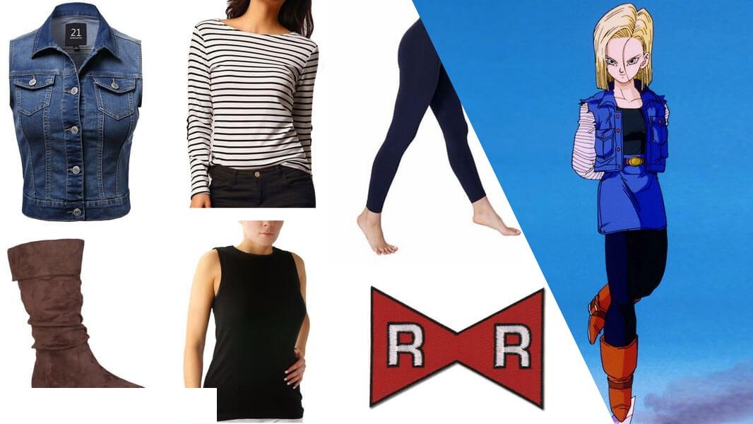 Android 18 DIY Costume Guide 2 Android 18 DIY Costume Guide
