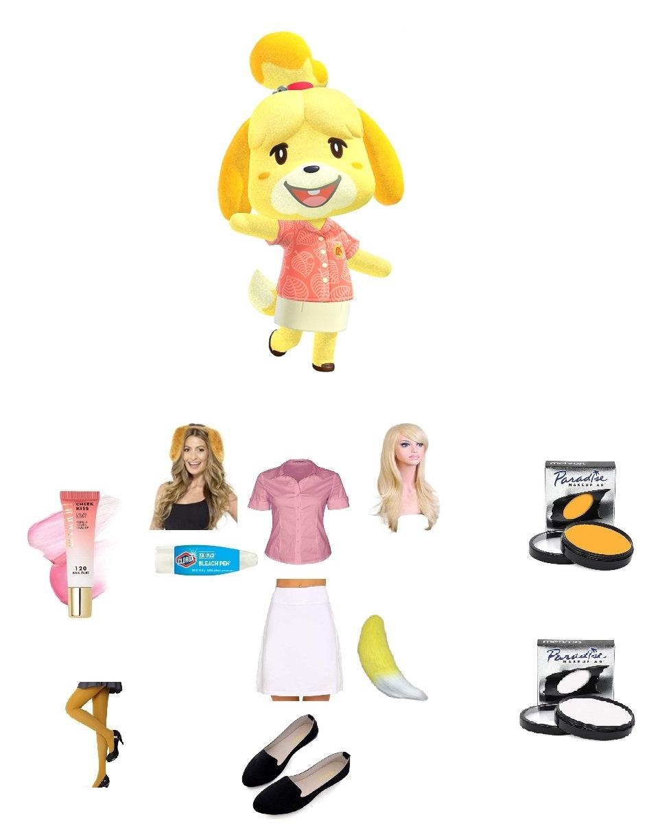 Isabelle Animal Crossing Costume Guide 1 Isabelle Animal Crossing Costume Guide