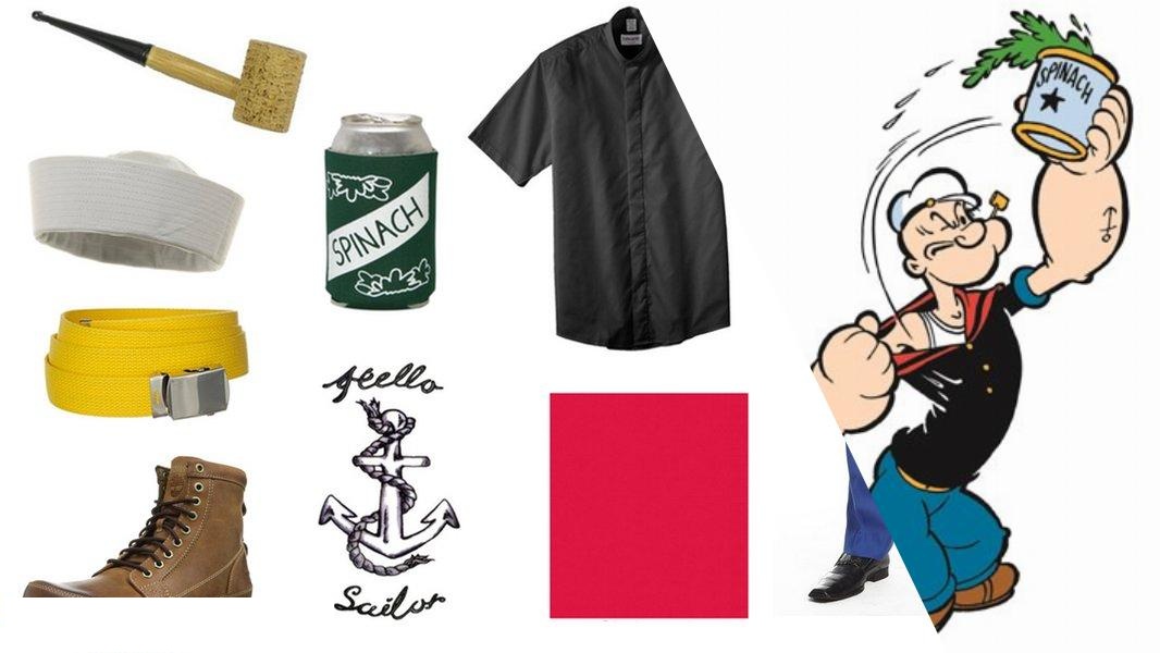 Popeye DIY Costume Guide 2 Popeye DIY Costume Guide