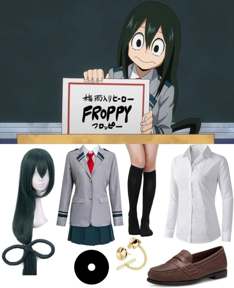 Tsuyu Asui School Uniform Cosplay Guide 3 Tsuyu Asui School Uniform Cosplay Guide
