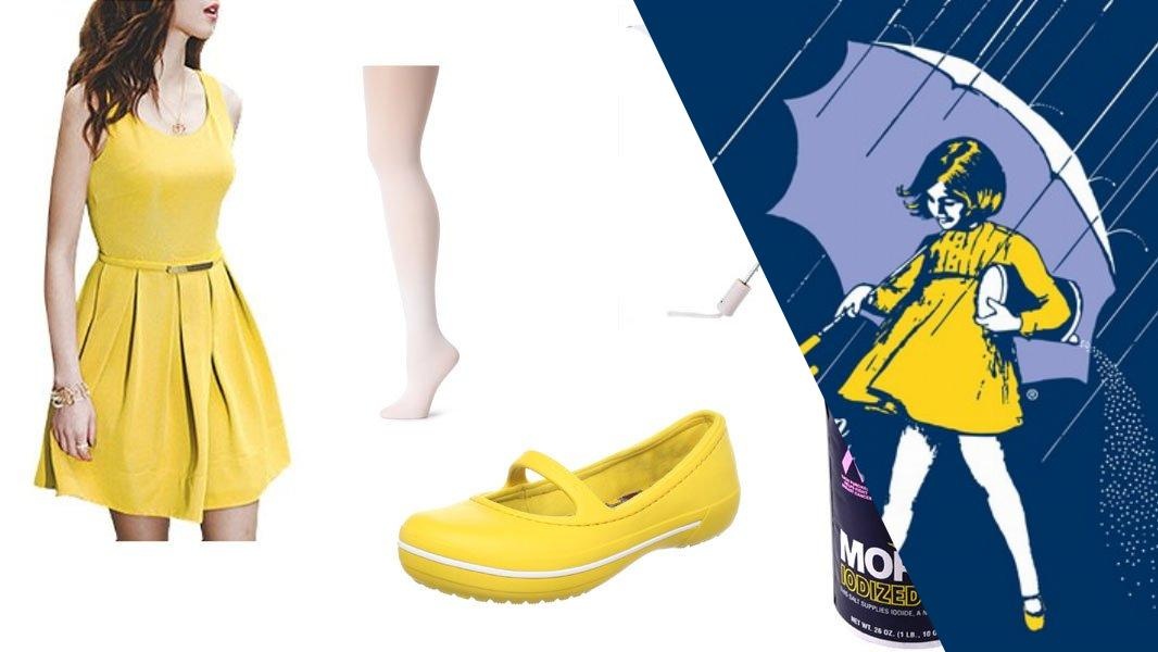 Morton Salt Girl Costume DIY Guide