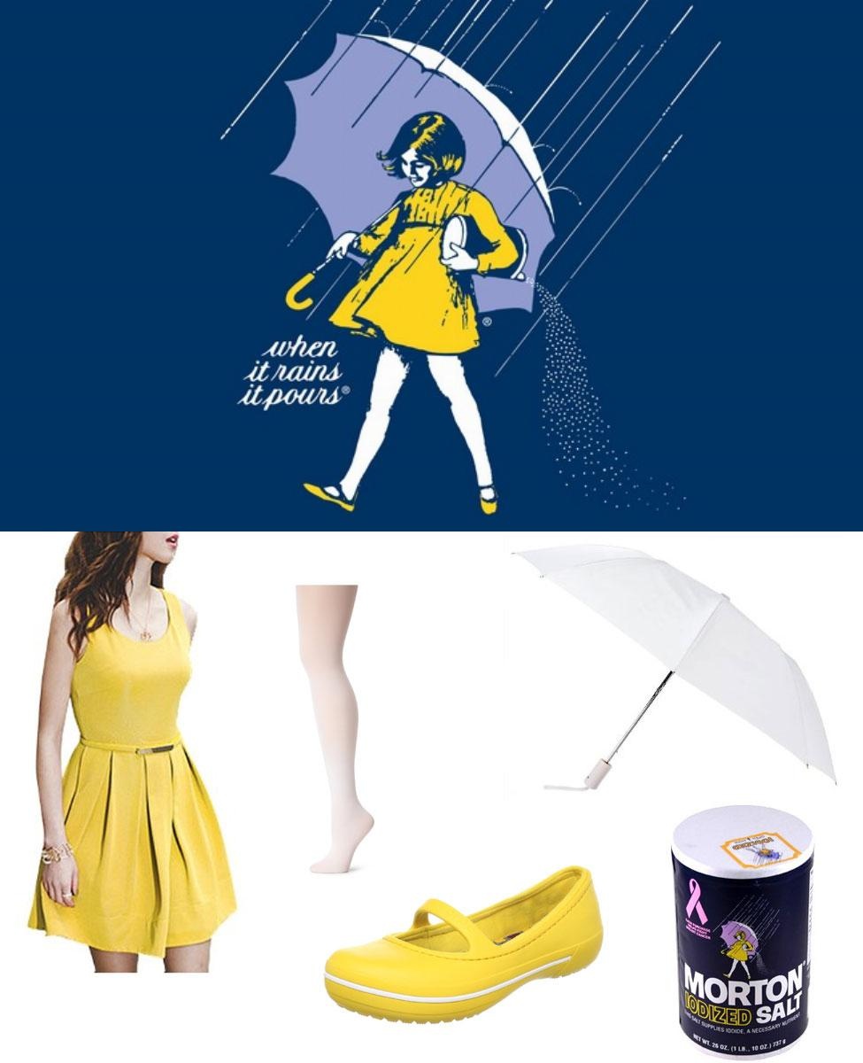 Morton Salt Girl Costume DIY Guide