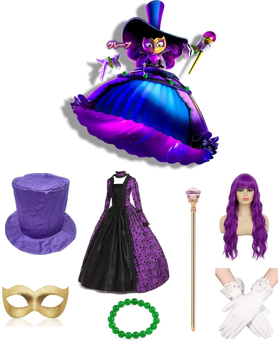 Grape Princess Peach Showtime Costume Guide 1 Grape Princess Peach Showtime Costume Guide