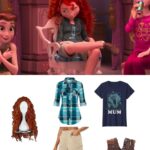 Casual Merida Wreck-It Ralph 2 Costume Guide