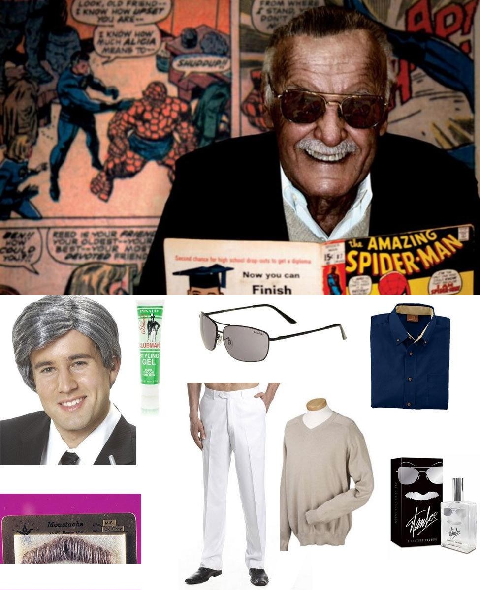 Stan Lee DIY Costume Guide 1 Stan Lee DIY Costume Guide
