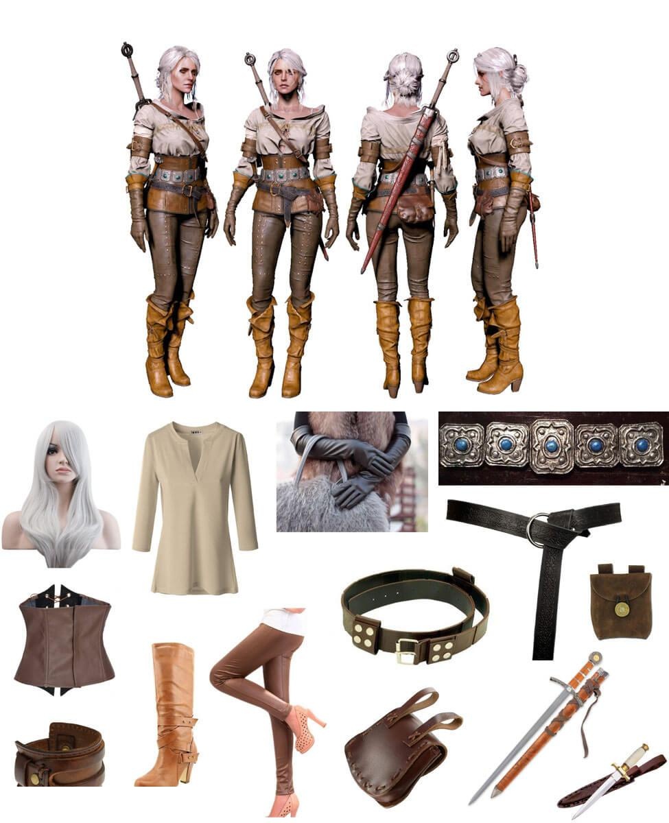 DIY Ciri Cosplay Costume Guide 1 DIY Ciri Cosplay Costume Guide